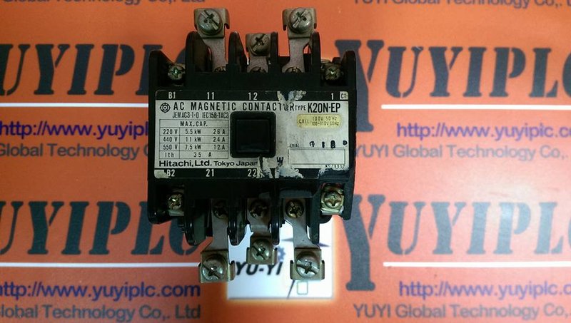 HITACHI MAGNETIC CONTACTOR K20N EP PLC DCS SERVO Control MOTOR POWER